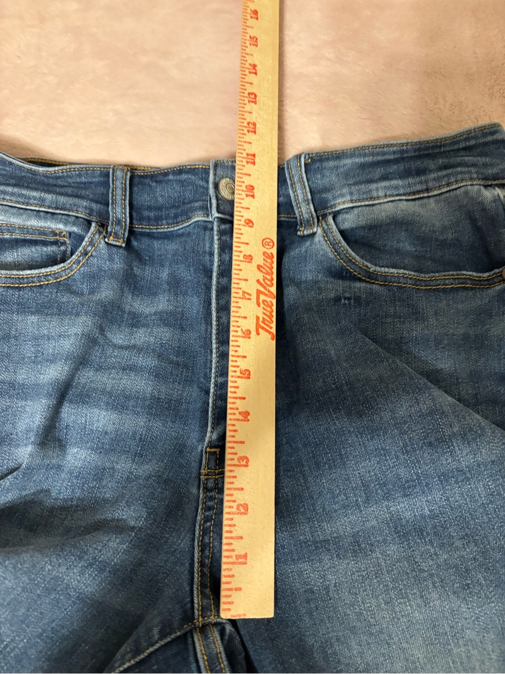 Judy Blue 14W Skinny Fit Capri Jeans Stretch Medium Wash - Picture 6 of 10